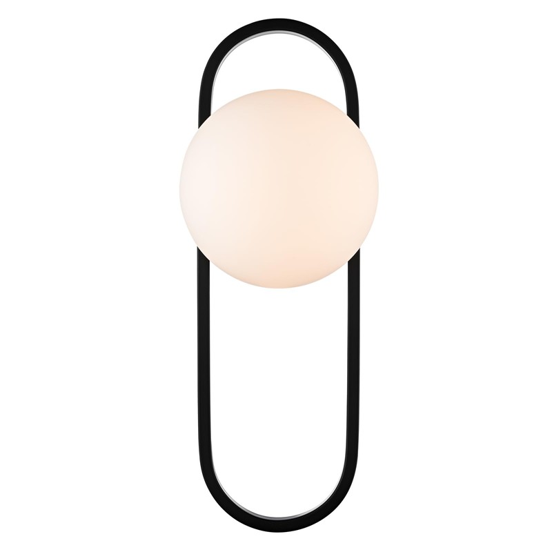 JEENKAE Mid Century Wall Light Matte Black Wall Sconces with