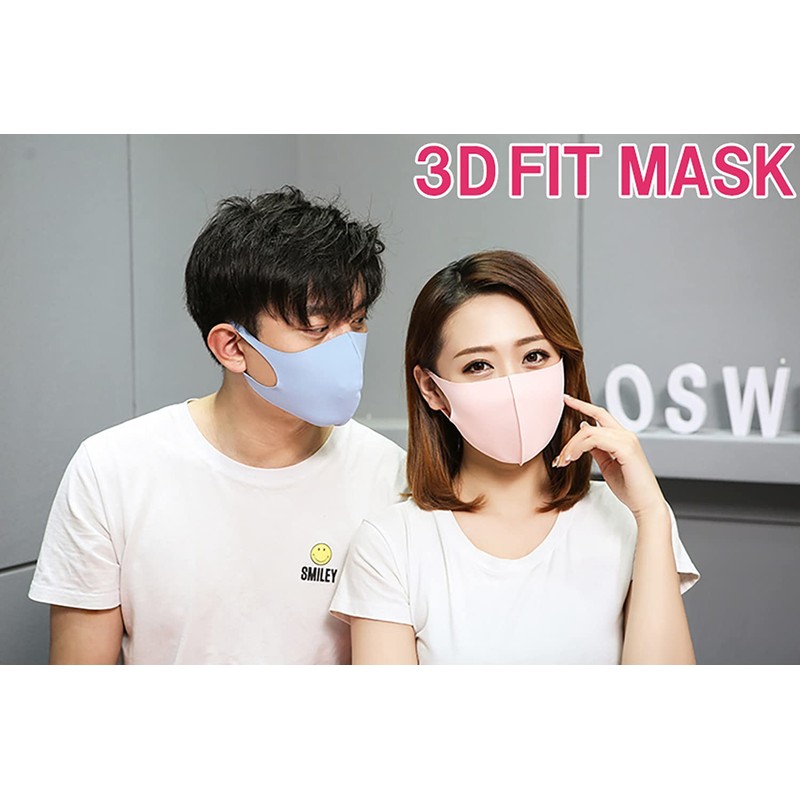Eraser Cooling Mask, Cooling, For Summer, Washable, Color, Complexion, Set