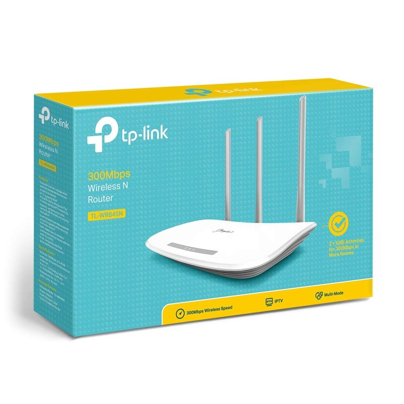 TP-Link Router TL-WR845N - 4 Puertos - Gigabit - 2.4