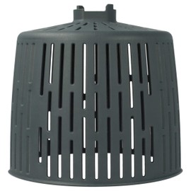 vhbw Cooking Insert Compatible with Silvercrest Monsieur Cuisine SKMC1200E5, SKMC1200F6, SKMS1200A1 Food Processor - Cooking Basket Dark Grey