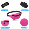 PATIKIL 80s Riñonera para Mujer, 2 Paquete Ajustable Riñonera Bolso