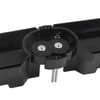 Precision Miter Angle Cutting Tool, 2 in 1 ABS Black