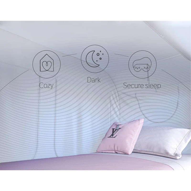 Skywin TidyFriend Twin Bed Tent, Pop-Up Privacy Canopy & Tent