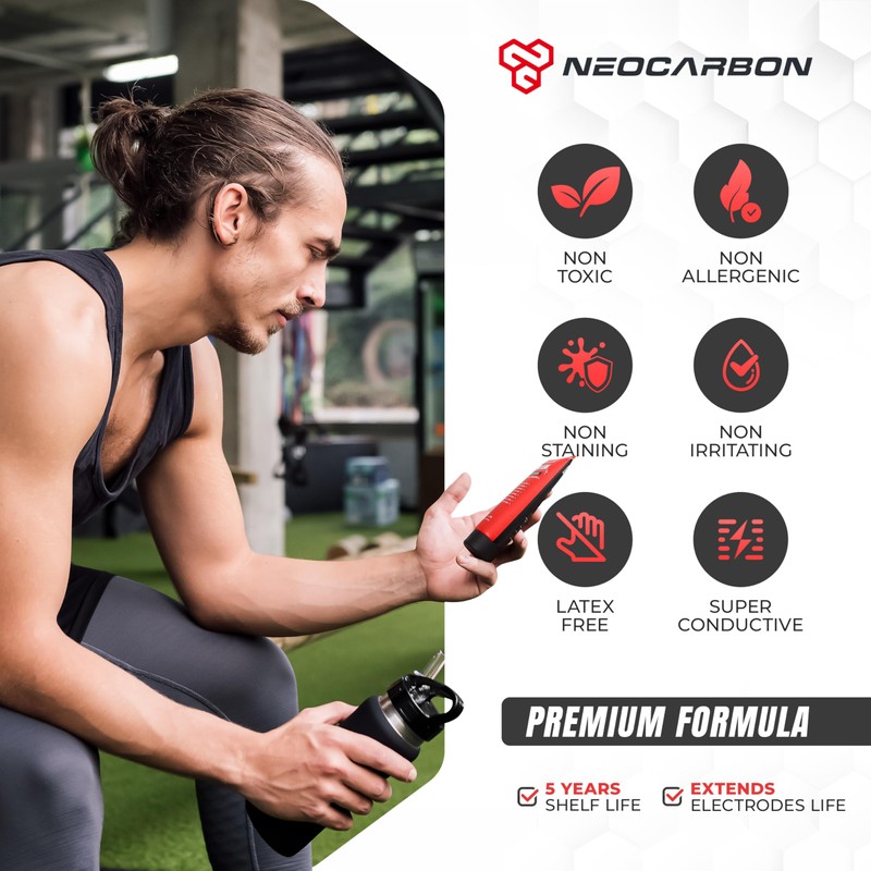 Electrode Conductive Gel for TENS Unit, Doppler Ultrasound Device, Cavitation