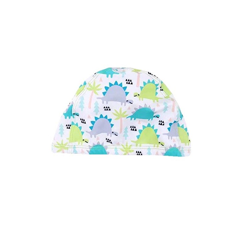 Dinosaur Swim Cap, Kids, Swimming Cap, Kids, Toddler, UV Protection,