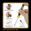 JWL Decor 16-in-1 Mini Screwdriver Set, (Phillips, Slotted, Hex, Torx)