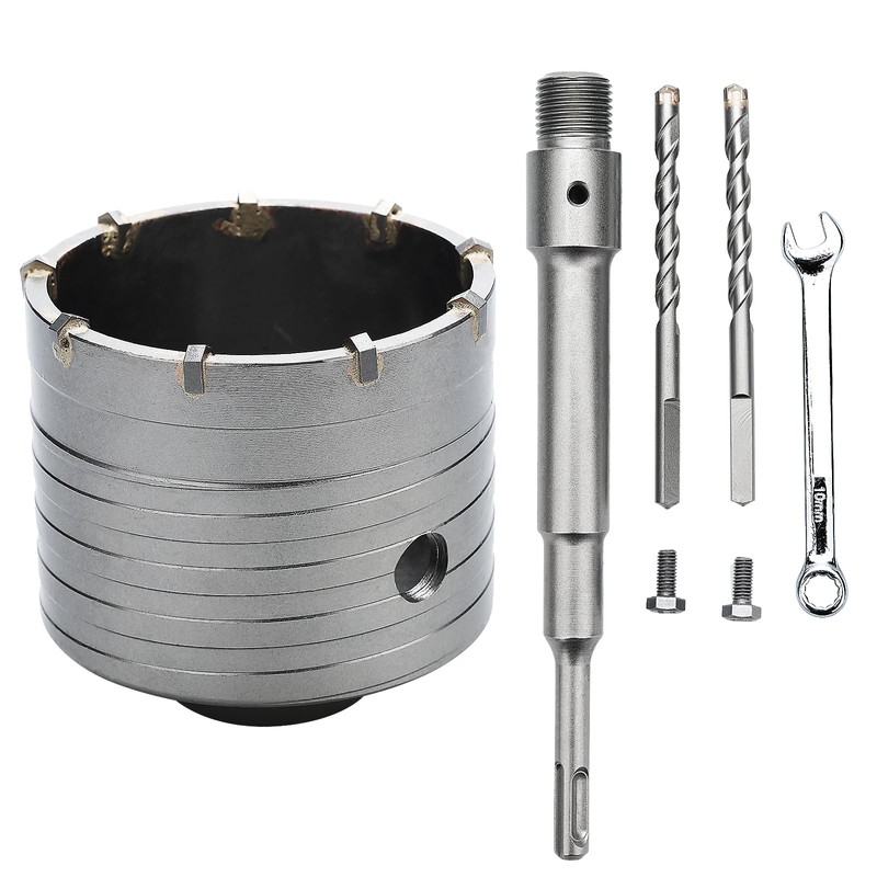GRIXLEN 3-1/4 inch / 82mm Concrete Hole Saw with SDS