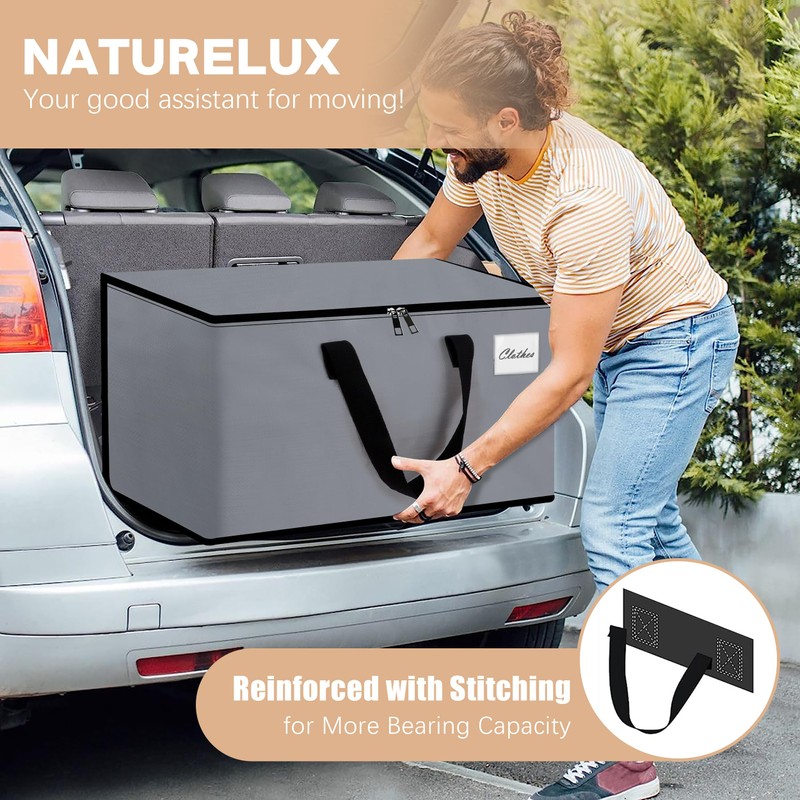 NATURELUX Heavy Duty Moving Bags - Extra Large Packing Bags