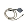 Shower Head with Hose Including 3 Jet Types with Bracket