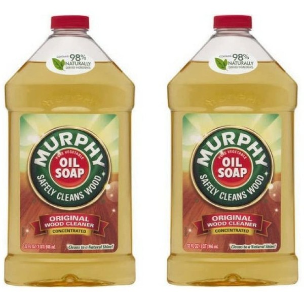 Murphy Original Concentrated Wood Floor Cleaner, 32oz 2 Pack