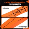 GEARMONSTER 4 x Lashing Loops, Double Loops, Belt Loops, 30