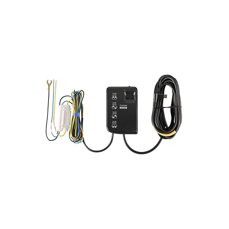 Carmate DC204 for Dash Cam (Parking Surveillance Option) for DC3600R