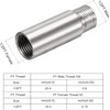 Awclub Shower Head Extension Arm, 3.1-Inch 1/2PT Male to 1/2PT