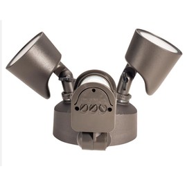 Topaz F-SL/24W/40K/BL/MS 24W LED Fixture Security Light with Motion Sensor (Black)