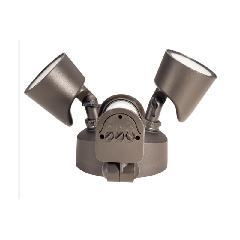 Topaz F-SL/24W/40K/BL/MS 24W LED Fixture Security Light with Motion Sensor
