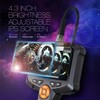 Endoscope Camera with Light, 8mm IP67 Waterproof Borescope Inspection Camera,