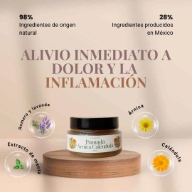 Pomada Árnica | Caléndula 150 G Aroma Herbal Y Mentolado