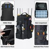 kokkoya Small Fishing Bag Tackle Backpack with Rod Holder 16L