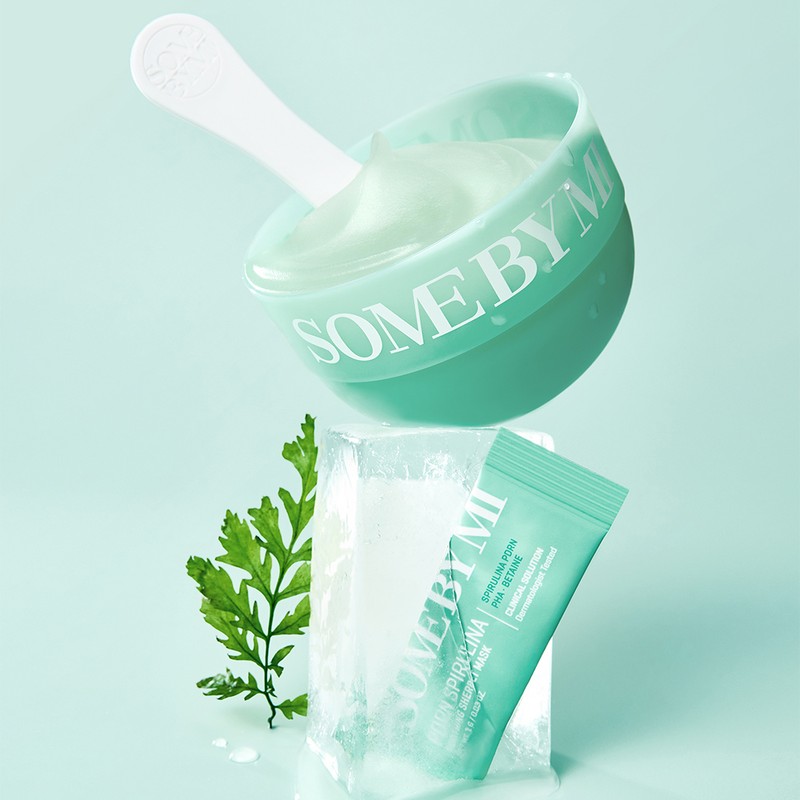 SOME BY MI PDRN Spirulina Soothing Sherbet Mask 10ea -