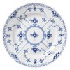 Royal Copenhagen 1062493 Blue Fluted Half Lace Plate, 6.7 inches