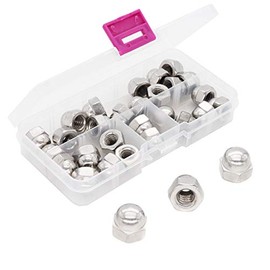 binifiMux 30pcs 5/16-18 Acorn Cap Nuts 304 Stainless Steel