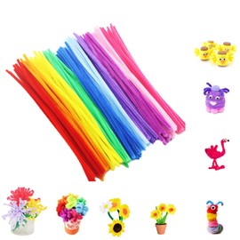 Craft Mall, Mall Flower, Craft Mall, Handmade Material, Skeleton Mall, Art, Crafts, Supplies, DIY Ornaments, 0.2 inches (6 mm), Approximately 100 Pieces (Colorful (10 Colors)