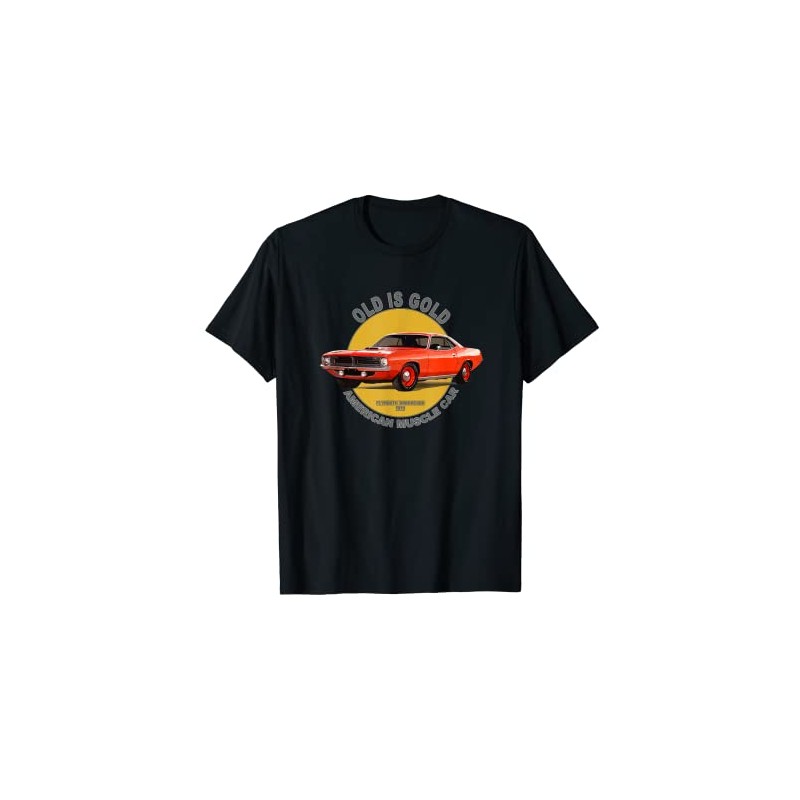 Plymouth Barracuda American Muscle Car 60s 70s Old is Gold