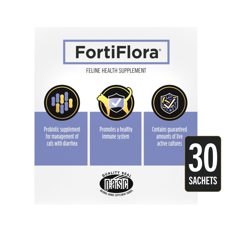 Purina Pro Plan Veterinary Supplements FortiFlora Daily Probiotics for Cats