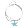 VRNGI Beach Jewelry for Women Seashell Necklace Gold Starfish Necklace