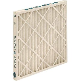 Made in USA - 20" Nom Height x 25" Nom Width x 1" Nom Depth, Expanded Aluminum & Electrostatic Media Wire-Backed Pleated Air Filter (2 Pack)