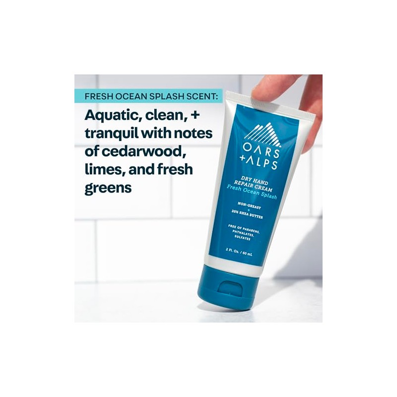 Crema Reparadora Manos Secas Oars Alps Cuidado Piel Origen Natural
