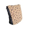 Geometric Cork Backpack Purse, Travel Bag