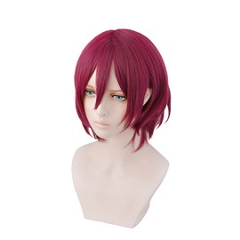 Heat Resistant Cosplay Wig, Second Castle, 7 Types, Ibara, Cosplay Wig, Party, Disguise + Bonus 1 Piece, Dedicated Net