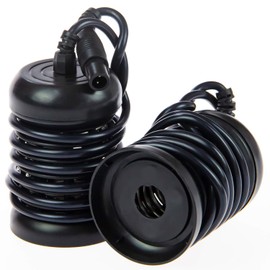 Paquete de 2 matrices para baño de pies de desintoxicación, arreglos de repuesto de acero inoxidable para máquinas de limpieza de spa de pie ionicas (enchufe de 2 pines)