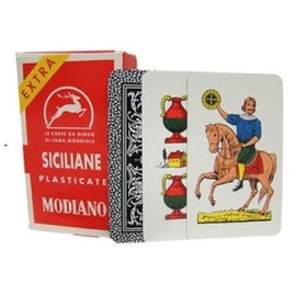 Modiano Siciliane N96 Italian Regional Playing Cards - 1 Deck