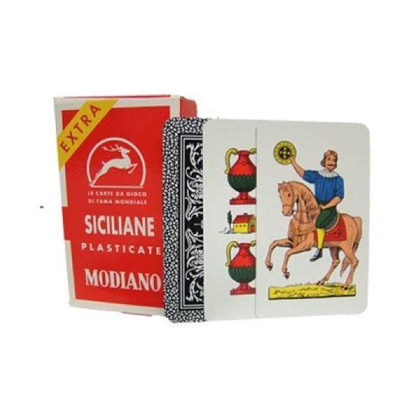 Modiano Siciliane N96 Italian Regional Playing Cards - 1 Deck