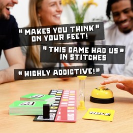 You Can’t Say Umm: A Party Game for Family and Adults, Board Game for Teenagers, Family Word Game, Must Have for Game Night, For 4-12 Players