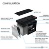 Mighty Max Battery 12V 10Ah Schwinn S500 FS, S-500 FS