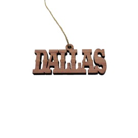 HipFlaskPlus dallas - Cedar Ornament