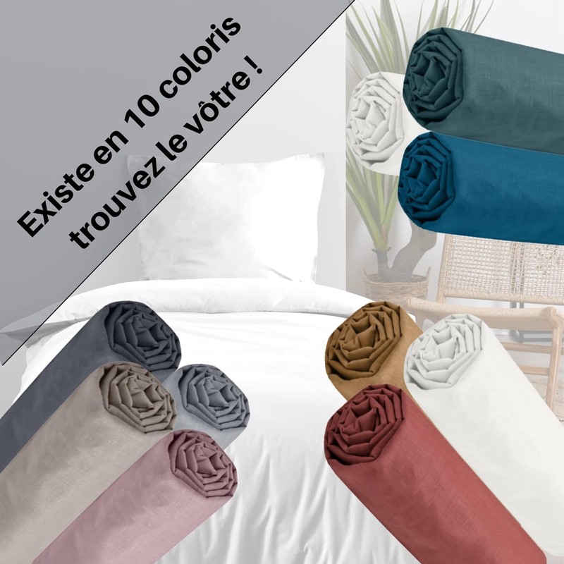 STOF - Fitted Sheet - Size 140 x 190 (200)