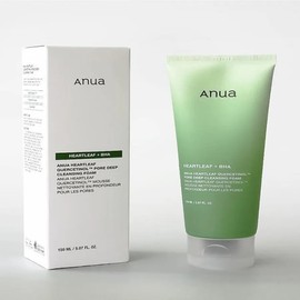 Anua Houttuynia cordata Quercetinol Pore Deep Cleansing Foam 150ml(SH) / 아누아 어성초 쿼세티놀 모공 딥 클렌징 폼 150ml(SH)
