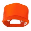 Foam Front Golf Style Mesh Back Cap - Orange OSFM