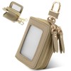 [Shirizu] Smart Key Case, 2-Piece Storage, Women's, Double Keyring, Car