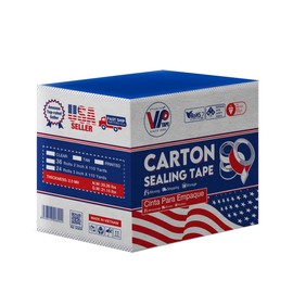 Packaging Tape, 2 Inch x 110 Yards, Thickness 2.0 Mil, Clear