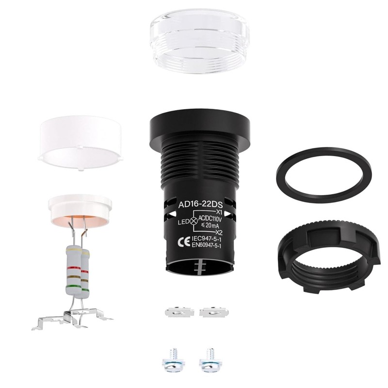 NARANG AUTOMATION LED Indicator Light 120V | Power Indicator Light