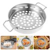 Housoutil Stainless Steel Colander Strainer - Metal Strainer with Large