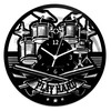 Instant Karma Clocks Wall Clock Music Group Drums Drummer Rock