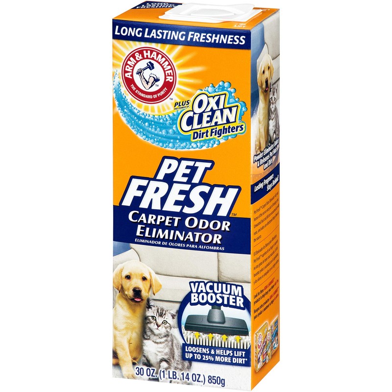 ARM & HAMMER Carpet Odor Eliminator, Pet Fresh, 30 Oz