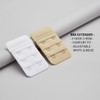 Soft Bra Extender 3 Hook, 6-Pack Comfortable Bra Back Extenders