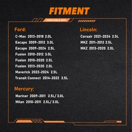 BasaltAuto Electronic Throttle Body 9L8Z9E926A 977-300 Compatible for 2009-2018 Ford Escape Fusion Transit Connect C-Max, Lincoln Mkz, Mercury Mariner Milan 2.0L 2.5L 3.0L